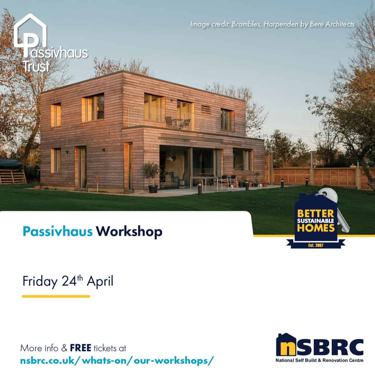 NSBRC x Passivhaus Workshop - April 24th