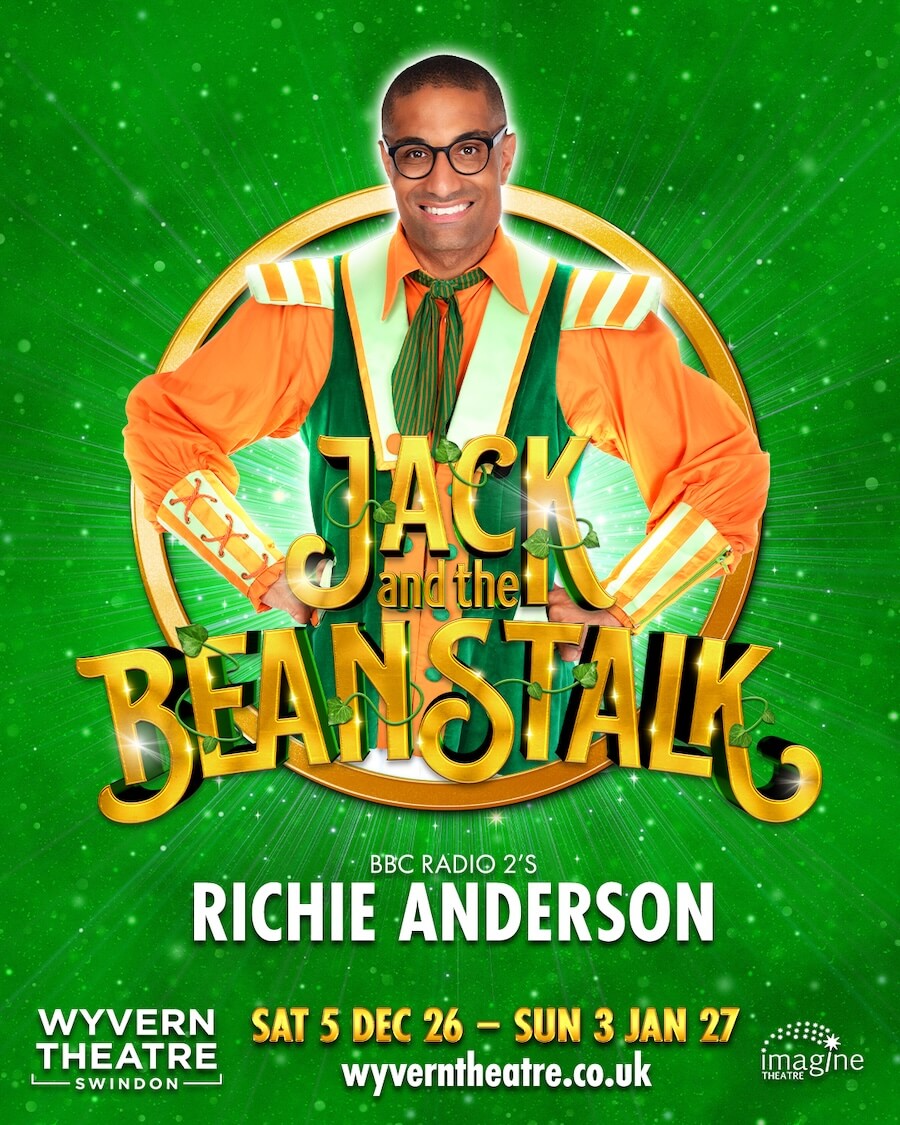 Swindon 1080x1350_Richie CR FULL INFO-2 Family pantomime Jack and the Beanstalk at Swindon’s Wyvern Theatre