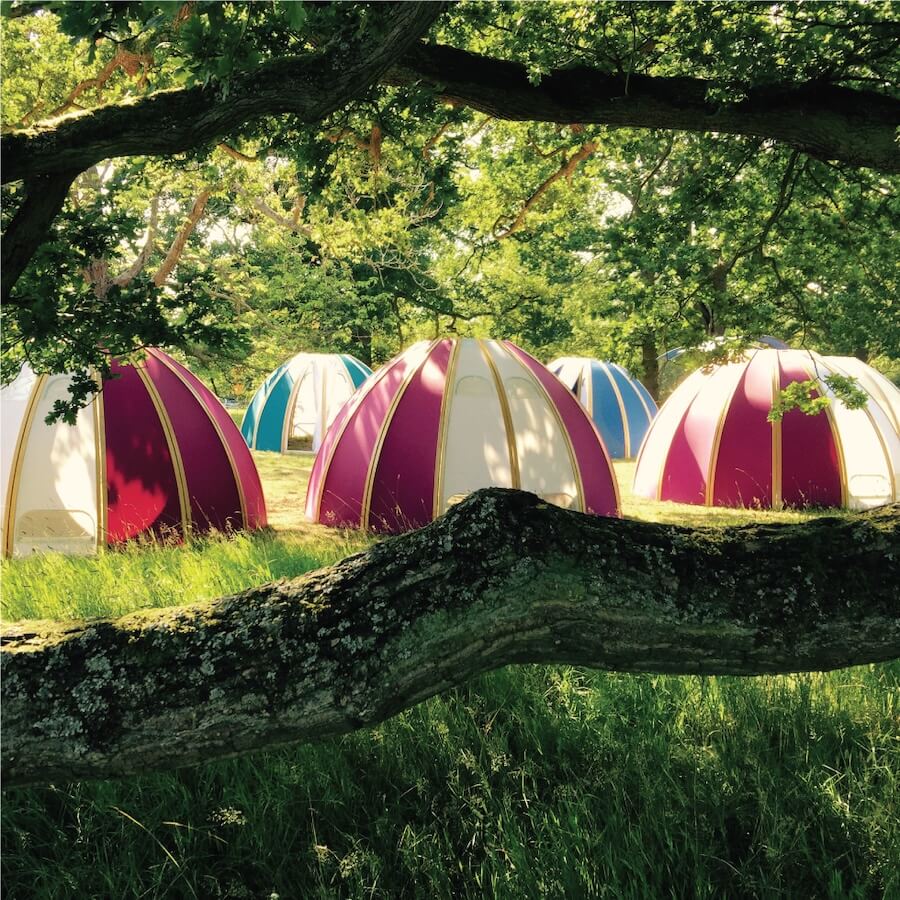 Unidome7-2 Hand-crafted glamping and dining domes