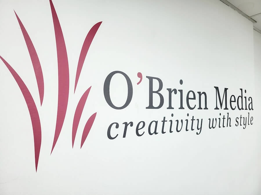 Office Wall Logo-2 O’Brien Media is a website design and digital services agency based in Old Town, Swindon, Wiltshire