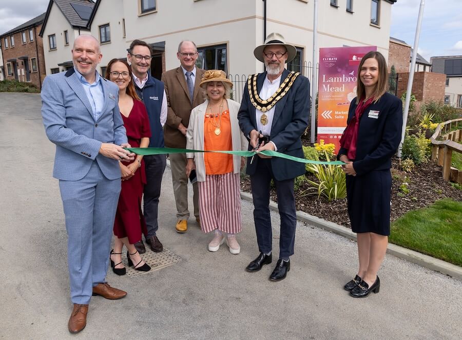 Mayor of Trowbridge officially opens Lambrok Mead resized-2 Cllr Stewart Palmen, Mayor of Trowbridge, officially opens Lambrok Mead
